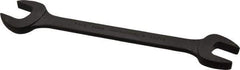 Proto - 1-1/16" x 1-1/4" Standard Open End Wrench - 13-43/64" OAL, Double End, Black Finish, 15° Head Angle - Exact Industrial Supply
