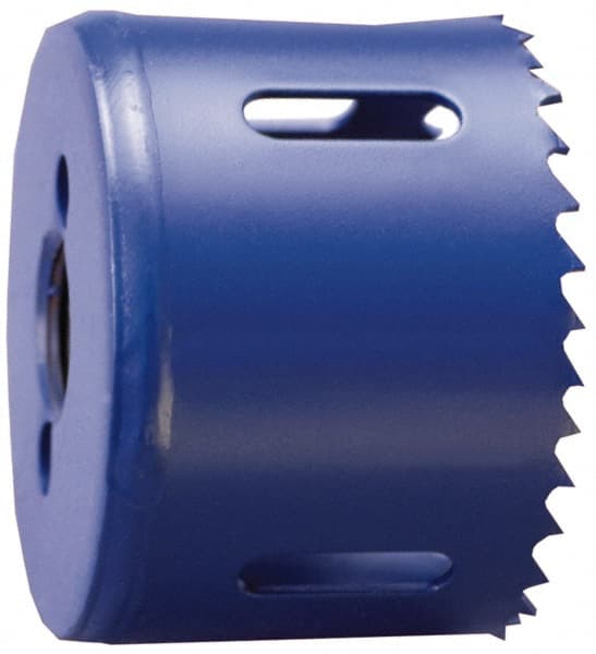 Disston - 3-3/8" Diam, 1-7/8" Cutting Depth, Toothed Edge Hole Saw - Exact Industrial Supply