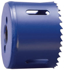 Disston - 3-3/8" Diam, 1-7/8" Cutting Depth, Toothed Edge Hole Saw - Exact Industrial Supply