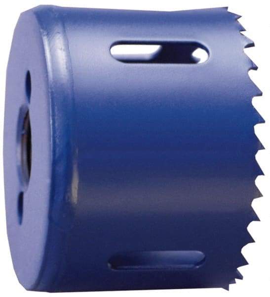 Disston - 1-3/16" Diam, 1-7/8" Cutting Depth, Hole Saw - Bi-Metal Saw, Toothed Edge - Exact Industrial Supply