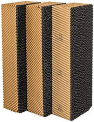 RollSeal - Evaporative Cooler Replacement Pads - 24" Diam - Exact Industrial Supply
