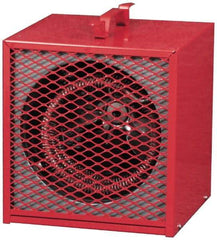 Marley - 19,110 Max BTU Rating, Portable Utility Heater - 240/208 Volts, 10-1/2" Wide x 11" High - Exact Industrial Supply