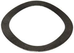 Gardner Spring - 4.803" ID x 6.173" OD, Grade 1074 Steel Wave Disc Spring - 0.058" Thick, 0.463" Overall Height, 0.162" Deflection - Exact Industrial Supply