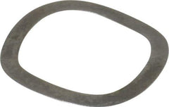 Gardner Spring - 0.719" ID x 0.925" OD, Grade 1074 Steel Wave Disc Spring - 0.01" Thick, 0.066" Overall Height, 0.033" Deflection, 7.5 Lb at Deflection - Exact Industrial Supply