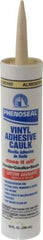 DAP - 10.01 oz Cartridge Off-White Acrylic & Latex Caulk - 180°F Max Operating Temp, 30 min Tack Free Dry Time - Exact Industrial Supply