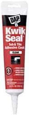 DAP - 5.5 oz Tube Clear Acrylic & Latex Caulk - -20 to 150°F Operating Temp, 15 min Tack Free Dry Time, 36 hr Full Cure Time - Exact Industrial Supply