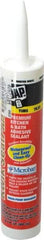 DAP - 10.1 oz Cartridge White Acrylic & Latex Caulk - -30 to 180°F Operating Temp, 30 min Tack Free Dry Time - Exact Industrial Supply