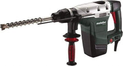 Metabo - 120 Volt 1-3/4" SDS Max Chuck Electric Hammer Drill - 0 to 2,840 BPM, 0 to 450 RPM, Reversible - Exact Industrial Supply