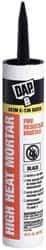 DAP - 10 oz Brick/Mortar Repair - Black, 56 Linear Ft at 1/8" Bead Coverage, Silicate Cement - Exact Industrial Supply
