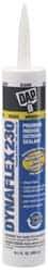 DAP - 10.1 oz Cartridge Clear Acrylic & Latex Caulk - -30 to 180°F Operating Temp, 30 min Tack Free Dry Time - Exact Industrial Supply