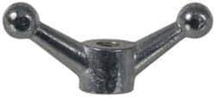 Value Collection - 5/8-11 UNC, Zinc Plated, Iron Standard Wing Nut - Grade 32510, 4-1/2" Wing Span, 1-7/8" Wing Span, 1-1/8" Base Diam - Exact Industrial Supply