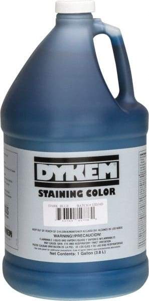 Dykem - 1 Gallon Dark Blue Staining Color - Bottle - Exact Industrial Supply