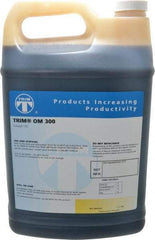 Master Fluid Solutions - Trim OM 300, 1 Gal Bottle Cutting Fluid - Straight Oil, For Grinding - Exact Industrial Supply