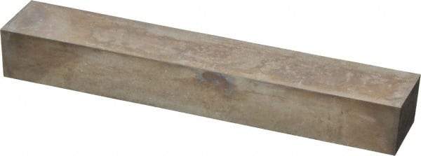 Interstate - M35 Cobalt Square Tool Bit Blank - 7/8" Wide x 7/8" High x 6" OAL - Exact Industrial Supply