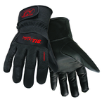 Large - Ironflex TIG Gloves - Grain Kidskin Palm - Breathable Nomex back - Adjustable elastic cuff - Sewn with Kevlar thread - Exact Industrial Supply