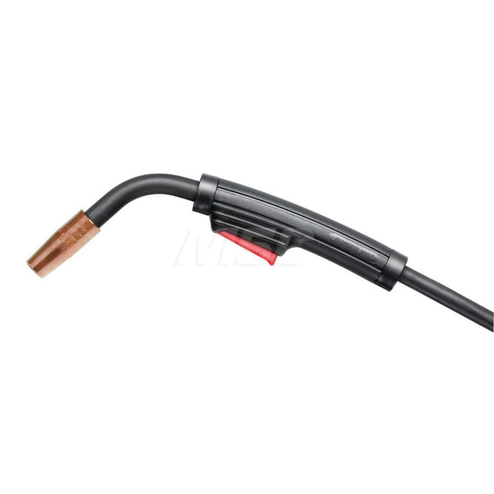 MIG Welding Guns; For Use With: Magnum ™; Length (Feet): 10  ft. (3.05m); Handle Shape: Curved; Neck Type: Fixed; Trigger Type: Standard; For Gas Type: CO2; For Wire Type: Flux Core; Solid