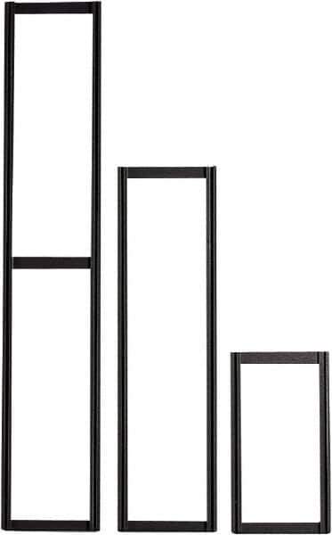 Quantum Storage - 24" Wide x 24" High, Small Parts Tip Out Stacking Bin Organizer - Steel Frame - Exact Industrial Supply