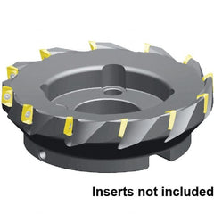 Kennametal - 100mm Cut Diam, 32mm Arbor Hole Diam, Indexable Square-Shoulder Face Mill - Exact Industrial Supply