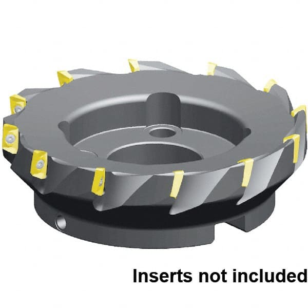 Kennametal - 125mm Cut Diam, 40mm Arbor Hole Diam, Indexable Square-Shoulder Face Mill - Exact Industrial Supply