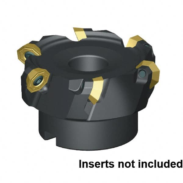 Kennametal - 125mm Cut Diam, 40mm Arbor Hole Diam, Indexable Square-Shoulder Face Mill - Exact Industrial Supply