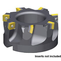 Kennametal - 200mm Cut Diam, 60mm Arbor Hole Diam, Indexable Square-Shoulder Face Mill - Exact Industrial Supply