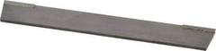 Accupro - 1/8 Inch Wide x 11/16 Inch High x 5 Inch Long, Parallel Blade, Cutoff Blade - Micrograin Grade, Bright Finish - Exact Industrial Supply