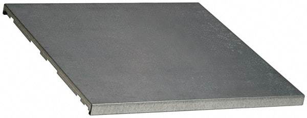 Justrite - 30-3/8 Inch Wide x 1 Inch High, Steel Drum Cabinet Shelf - 29 Inch Deep, Compatible with Justrite 60 Gallon Cabinets - Exact Industrial Supply