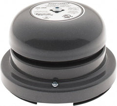 Edwards Signaling - 4" Diam, 120 VAC Bell - 0.062 Amps, 88 Decibles at 10', Vibrating, Waterproof - Exact Industrial Supply