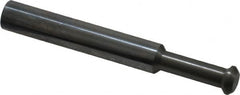 Accupro - 0.3" Cutter Head Diam, 1/32" Flat Width, 2-1/2" OAL, Solid Carbide, Single Right Hand Back Chamfer - Exact Industrial Supply
