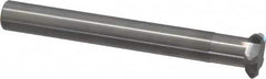 Accupro - 1/2" Cutter Head Diam, 1/32" Flat Width, 2-1/2" OAL, Solid Carbide, Single Right Hand Back Chamfer - Exact Industrial Supply