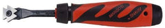 Shaviv - 4 Piece, Carbide Blade, Hand Deburring Tool Set - D Blade Holder, For Flat Surface - Exact Industrial Supply
