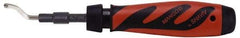 Shaviv - 12 Piece, Cobalt Blade, Hand Deburring Tool Set - E Blade Holder, For Hole Edge, Straight Edge - Exact Industrial Supply