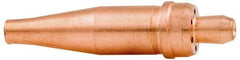 Value Collection - 3 to 5 Inch Cutting Torch Tip - Tip Number 5, Acetylene, For Use with Victor Torches - Exact Industrial Supply