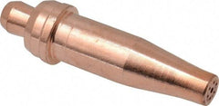 Value Collection - 3/4 to 1-1/2 Inch Cutting Torch Tip - Tip Number 2, Acetylene, For Use with Victor Torches - Exact Industrial Supply