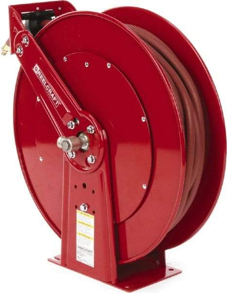 Reelcraft - 100' Spring Retractable Hose Reel - 300 psi, Hose Included - Exact Industrial Supply