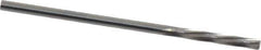 Magafor - 2.3597mm Solid Carbide 4 Flute Chucking Reamer - Spiral Flute, 0.0929" Straight Shank, 7/16" Flute Length, 1-31/32" OAL - Exact Industrial Supply