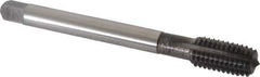 Emuge - 1/2-13 UNC 2BX Modified Bottoming Thread Forming Tap - Cobalt, Nitride Finish, 4.331" OAL, 0.984" Thread Length, Right Hand Thread, Series Rekord Druck-S - Exact Industrial Supply