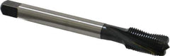 Emuge - 1/2-20 UNF 3 Flute 3BX Modified Bottoming Spiral Flute Tap - Cobalt, Oxide Finish, 3.937" OAL, Right Hand Flute, Right Hand Thread, Series Rekord D-Ti - Exact Industrial Supply