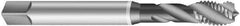 Emuge - 7/8-9 UNC 4 Flute 2B Modified Bottoming Spiral Flute Tap - Cobalt, Bright Finish, 5.512" OAL, Right Hand Flute, Right Hand Thread, Series Enorm - Exact Industrial Supply