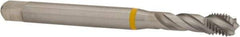 Emuge - 5/16-24 UNF 3 Flute 3B Modified Bottoming Spiral Flute Tap - Cobalt, Bright Finish, 3.543" OAL, Right Hand Flute, Right Hand Thread, Series Enorm - Exact Industrial Supply