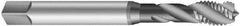 Emuge - #1-64 UNC 2 Flute 3B Modified Bottoming Spiral Flute Tap - Cobalt, Oxide Finish, 1.772" OAL, Right Hand Flute, Right Hand Thread, Series Enorm-VA - Exact Industrial Supply