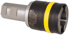 Emuge - 1-1/4" Straight Shank Diam Tension & Compression Tapping Chuck - 1/4 to 7/8" Tap Capacity, 2.4803" Projection, Quick Change, Through Coolant - Exact Industrial Supply