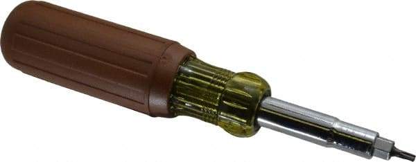 Paramount - Nut Driver & Bit Screwdriver Set - Phillips, Slotted, Torx, Square, Nut Driver - Exact Industrial Supply