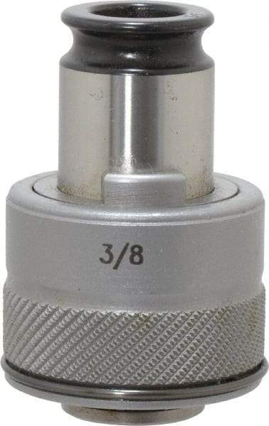 Accupro - 0.381" Tap Shank Diam, 3/8" Tap, #1 Tapping Adapter - 0.381 Inch Shank Diameter - Exact Industrial Supply