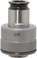 Accupro - 0.381" Tap Shank Diam, 3/8" Tap, #1 Tapping Adapter - 0.381 Inch Shank Diameter - Exact Industrial Supply