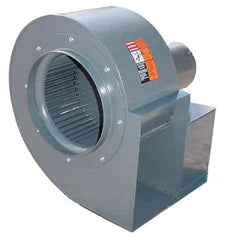 Peerless Blowers - 8" Inlet, Direct Drive, 1/4 hp, 620 CFM, ODP Blower - 230/460/3/60 Volts, 1,150 RPM - Exact Industrial Supply