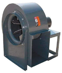 Peerless Blowers - 14-1/2" Inlet, Direct Drive, 2 hp, 3,000 CFM, ODP Blower - 230/460/3/60 Volts, 1,725 RPM - Exact Industrial Supply