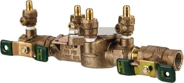 Watts - 1/2 Thread, Backflow Preventer Valve - Lead-Free, Use with Potable Water Applications - Exact Industrial Supply