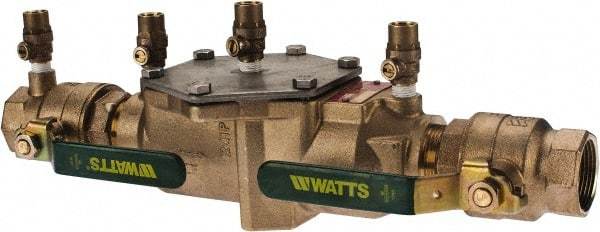 Watts - 1-1/4 Thread, Backflow Preventer Valve - Lead-Free, Use with Potable Water Applications - Exact Industrial Supply