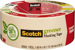 3M - 1.88" Wide Masking & Painters Tape - 5 mil Thick - Exact Industrial Supply